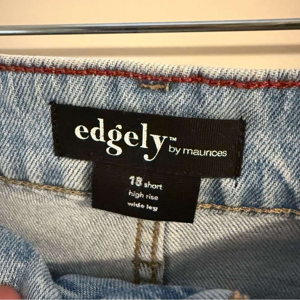 Maurice’s High Rise Ripped Wide Leg Jean - Picture 10 of 10